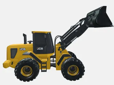 JCB Wheeled Loader 3D model