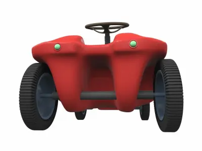 Bobbycar 3 toy car 3D model