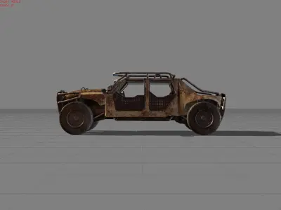 vehicles 4x4wd Super Model 3D model