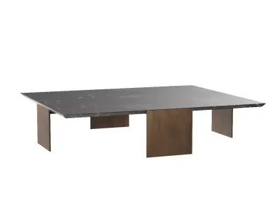 Fin Cocktail Table 3D model