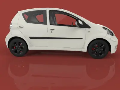 Hatchback car 3D model