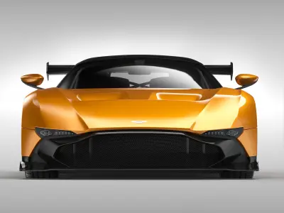 Aston Martin Vulcan 2016 3D model
