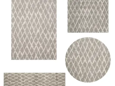 Rugs No 343 Low-poly 3D model