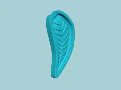 Willow Oak Tree Leaf - Molding Artificial EVA Craft 3D print model
