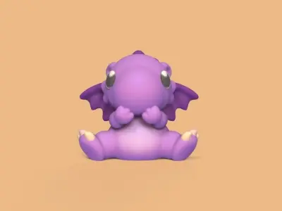 Baby Dragon 3D print model