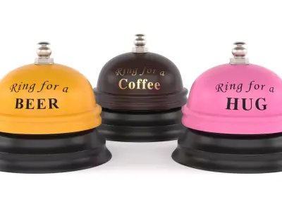 Ring Bell for Service 3D model