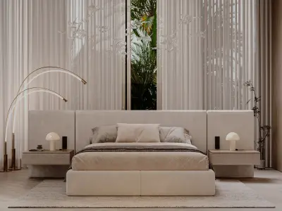 Modern Master Bedroom  3D model