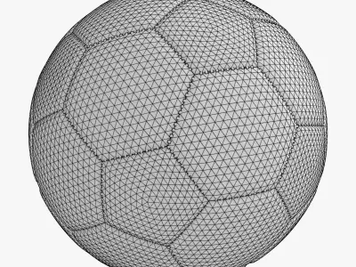 Soccer Ball 3D model 36