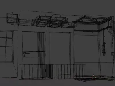 Renovated Industrial Loft Kit 50 Pieces 3D model