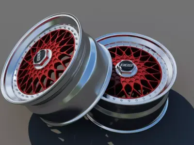 BBS Rims Free 3D model