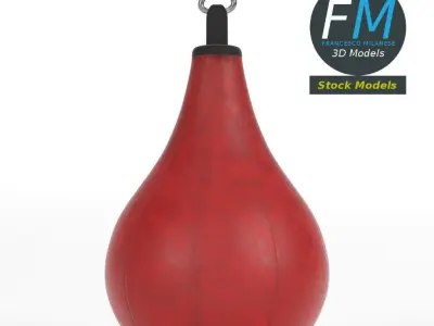 Hanging punching ball 3D model