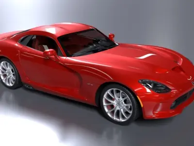 Dodge Viper GTS 2013 3D model