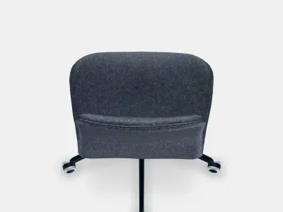 LANGFJALL conference chair Low-poly 3D model