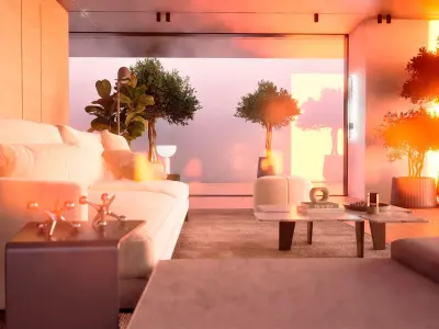 Minimalist Elegance 3D Architectural Visualization  3D model