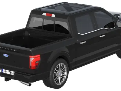 F-150 Platinum 2024 3D model