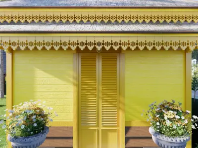 Engine House of the Sambas Sultanate Palace 3D model