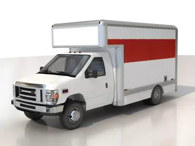 Delivery Truck 3D model