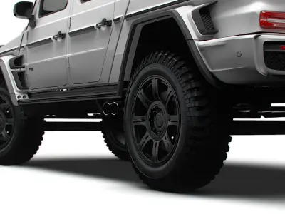 Brabus 800 Adventure XLP Superwhite 2022 3D model