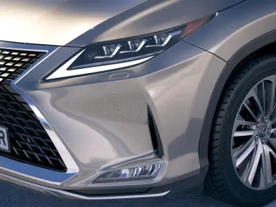 Lexus RX 2020 3D model