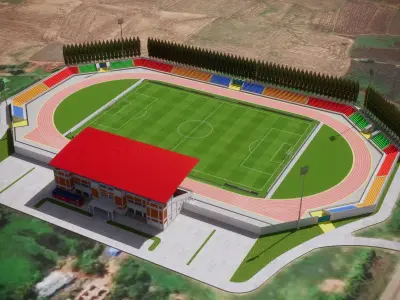 DISTRIC STADIUM 3D model