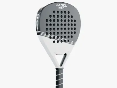 Padel Rackets - Set 3D model