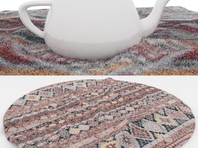 Rugs No 558 Low-poly 3D model