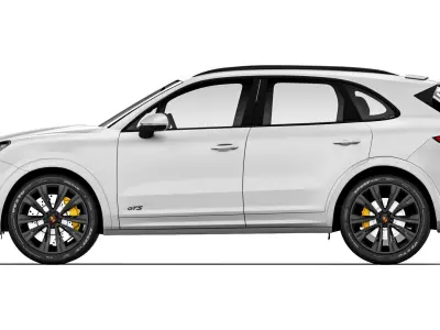 Porsche Cayenne GTS 2020 3D model