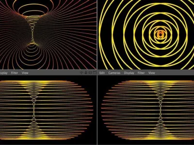 Spiral magnetic field Free 3D model