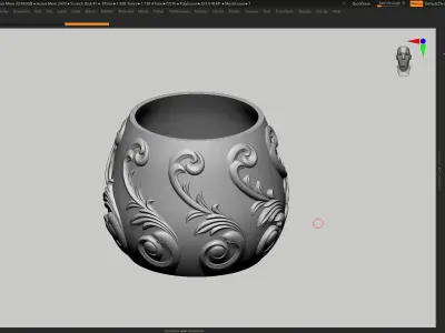 vase 3d print 475  3D print model