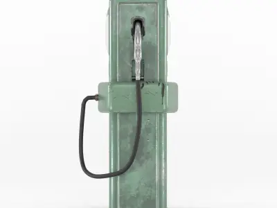 Sinclair Gas Pump  3D model