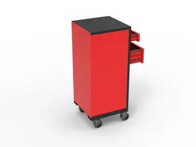 Workshop Tool Trolley  3D model