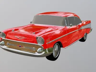 1957 Chevy Bel-Air 3D model