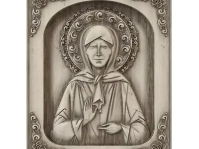 Matrona of Moscow 3D print model