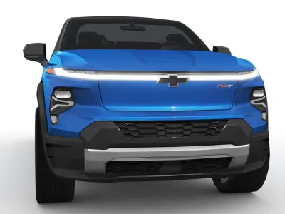 Chevrolet Silverado EV RST 2023 Low-poly 3D model