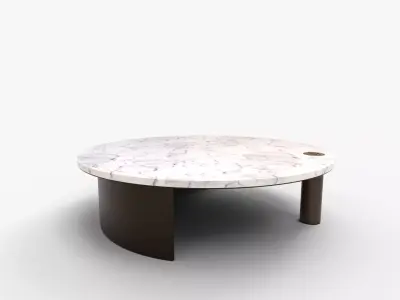 Fendi Casa Lunar Coffee Table 3D model