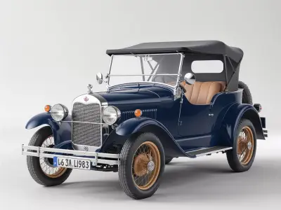 Vintage Roadster 3D model