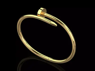Juste un clou Bracelet 19 Size N113 3D print model