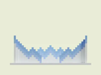 Glacial Walls 3D model