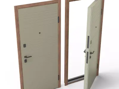 Fenain Door 3D model