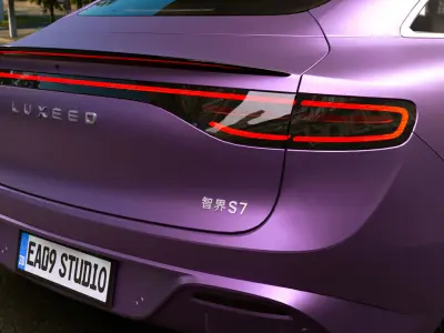 Chery Luxeed S7 2025 3D model