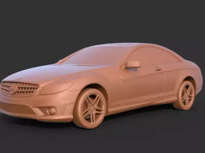 Mercedes-Benz SL65 3D print model
