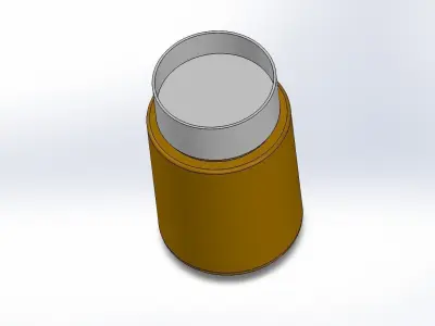 Pill Bottle Mk1 3D print model