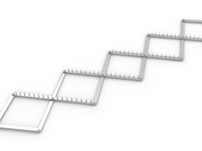 Spike Strips 3D model