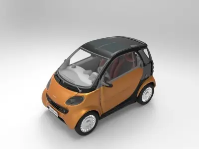 Smart Fortwo Free 3D model