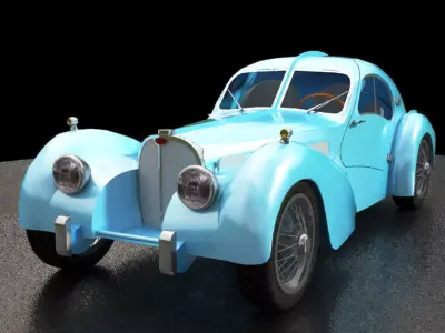 Vintage Car 3D model