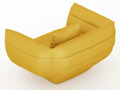 Baxter Tactile armchair 3D model