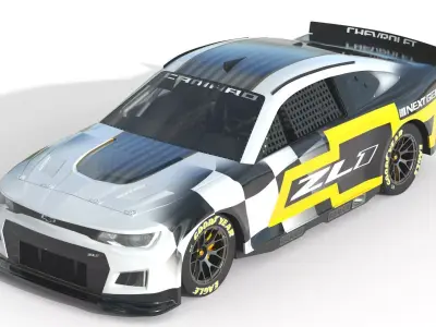 Chevrolet Camaro ZL1 Nascar NextGen 2022 3D model