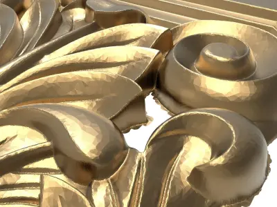  decorative pattern ready for 3D printing 3D model 120
