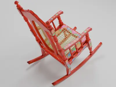 Rocking chair 3D model