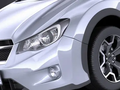Subaru Impreza XV Crosstrek 2015 VRAY 3D model